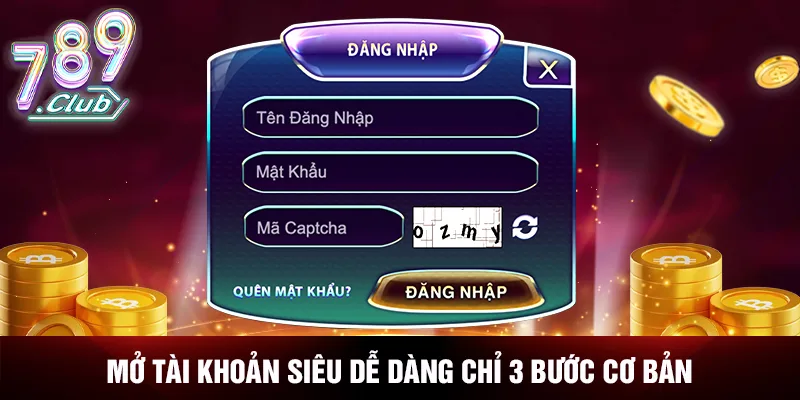 Mở tài khoản siêu dễ dàng chỉ 3 bước cơ bản Mở tài khoản siêu dễ dàng chỉ 3 bước cơ bản