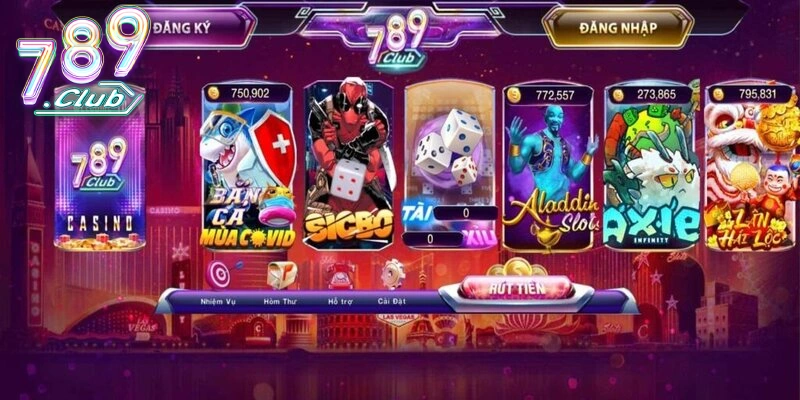 Game bài mới nhất 789CLUB có đồ họa nịnh mắt, tính năng hiện đại